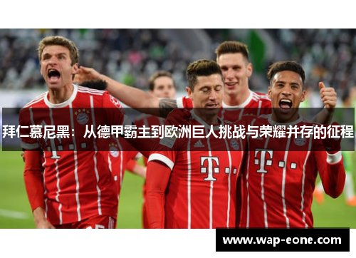 拜仁慕尼黑：从德甲霸主到欧洲巨人挑战与荣耀并存的征程