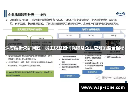 深度解析欠薪问题：员工权益如何保障及企业应对策略全揭秘